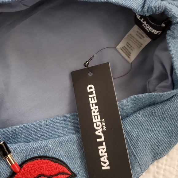 Nwt genuine Karl lagerfeld beret - Picture 2 of 4